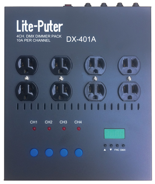 販売割引LITEPUTER ( ライトピューター ) DX-402A　ステージ用調光器 DJ機材